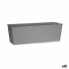 Planter Stefanplast Grey Plastic 18 x 16 x 49 cm (12 Units)