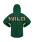 Фото #3 товара Women's Green Minnesota Wild Jersey Lace-Up V-Neck Long Sleeve Hoodie T-shirt