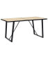 Фото #1 товара Dining Table Oak 55.1"x27.6"x29.5" MDF