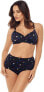 Miraclesuit 276772 Spot Norma Jean Retro Bikini Bottom, 8, Multi