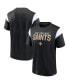 Фото #1 товара Men's Black New Orleans Saints Home Stretch Team T-shirt
