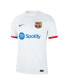 ფოტო #3 პროდუქტის Men's White Barcelona 2023/24 Away Replica Jersey