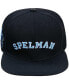 Фото #2 товара Men's Black Spelman College Jaguars Arch Over Logo Evergreen Snapback Hat