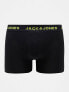 Фото #5 товара Jack & Jones 3 pack trunks in skull print