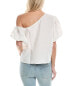 Crosby By Mollie Burch Palmer Linen-Blend Top Women's White Xxs