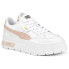 Фото #2 товара Puma Mayze Stack Perforated Platform Womens Pink, White Sneakers Casual Shoes 3