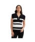 ფოტო #1 პროდუქტის Women's Sleeveless Half Zip Sweater Vest