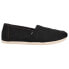 Фото #1 товара TOMS Alpargata Slip On Womens Black Flats Casual 10019698T