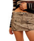 Women's Mod Moment Faux-Leather Mini Skirt