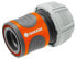 Фото #1 товара Gardena 18216-50 - Hose connector - 3/4" - Female - Plastic - Black - Gray - Orange