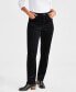 ფოტო #1 პროდუქტის Women's High-Rise Straight-Leg Corduroy Pants, Created for Macy's