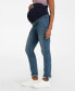 Фото #5 товара Women's Slim Boyfriend Fit Maternity Jeans