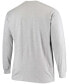 Фото #2 товара Men's Big and Tall Heathered Gray Tennessee Titans Practice Long Sleeve T-shirt
