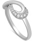 ფოტო #3 პროდუქტის Diamond Infinity Ring (1/5 ct. t.w.) in Sterling Silver