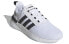 Кроссовки Adidas Neo Racer TR21 бело-черные, мужские 40.5 - фото #3