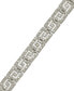 ფოტო #2 პროდუქტის Diamond Accent Greek Key Bracelet in Silver Plate or Gold Plated Brass