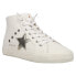 Фото #2 товара Vintage Havana Break Out Metallic High Top Womens White Sneakers Casual Shoes B