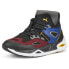 Фото #2 товара Puma Trc Blaze Mid Ws Lace Up Mens Black, Blue, Red Sneakers Casual Shoes 38616