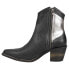 Фото #5 товара Circle G by Corral Star Pointed Toe Cowboy Booties Womens Black Casual Boots Q51