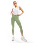 Фото #8 товара Nike Training One Dri-Fit slim crop tank top in white