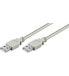 Фото #1 товара Wentronic USB 2.0 Hi-Speed cable 1.8 m - grey - 1.8 m - USB A - USB A - USB 2.0 - 480 Mbit/s - Grey