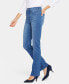 ფოტო #3 პროდუქტის Women's Le Silhouette High Rise Slim Bootcut Jeans