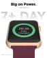 Unisex Air 4 Jillian Michaels Silicone Strap Smartwatch 41mm