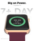 ფოტო #5 პროდუქტის Unisex Air 4 Jillian Michaels Silicone Strap Smartwatch 41mm