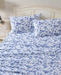 Фото #7 товара Emelisa Cotton Flannel 4 Piece Sheet Set, Full