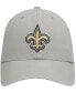 Фото #3 товара Men's Gray New Orleans Saints Clean Up Adjustable Hat