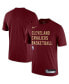 Men's Wine Cleveland Cavaliers 2023/24 Sideline Legend Performance Practice T-shirt