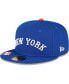 Фото #4 товара Men's Royal New York Yankees City Flag 59FIFTY Fitted Hat