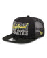 Фото #4 товара Men's Black Oakland Athletics Street Team A-Frame Trucker 9FIFTY Snapback Hat