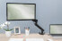 DIGITUS Smart Monitor Mount with integrated Docking Station - Gas Pressure Spring and Clamp Mount