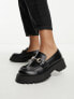 ASOS DESIGN Masterpiece chunky loafer in black