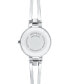 ფოტო #4 პროდუქტის Women's Swiss Amorosa Stainless Steel Bangle Bracelet Watch 24mm