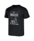 Фото #3 товара Men's NFL x Darius Rucker Collection by Black Los Angeles Chargers Band T-shirt