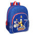 Фото #1 товара Школьный рюкзак Sonic Let's roll Тёмно Синий 33 x 42 x 14 cm