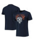 Фото #1 товара Men's Navy Chicago Bears Bold Logo T-shirt