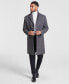 Фото #1 товара Men's Classic-Fit Wool Blend Herringbone Overcoat