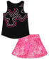 Фото #1 товара Toddler & Little Girls Logo Tank Top & Skort, 2 Piece Set