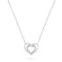 Romantic silver necklace Infinite love NCL31W