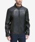 Фото #3 товара Men's Smooth Leather Jacket, Created for Macy's