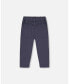 ფოტო #3 პროდუქტის Big Boys Stretch Twill Pleated Knee Jogger Pants Dark Grey