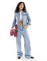 Фото #6 товара Vero Moda denim jacket in light blue wash