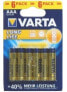 Фото #1 товара Алкалиновая батарейка VARTA AAA 1.5 V 6 шт. Blue,Yellow