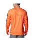 Фото #3 товара Men's Orange Auburn Tigers PFG Terminal Tackle Omni-Shade Raglan Long Sleeve T-shirt