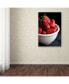Фото #3 товара Mike Melnotte 'Strawberry Still' Canvas Art - 47" x 30" x 2"
