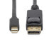 StarTech.com 6ft (2m) Mini DisplayPort to DisplayPort 1.2 Cable - 4K x 2K UHD Mini DisplayPort to DisplayPort Adapter Cable - Mini DP to DP Cable for Monitor - mDP to DP Converter Cord - 1.8 m - Mini DisplayPort - DisplayPort - Male - Male - 3840 x 2400 pixels