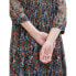 TOM TAILOR 1038715 Printed Mesh Pleats Dress